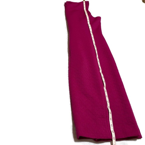 PAPPAGALLO V-NECK HOT PINK SLEEVELESS SHEATH DRESS SIZE 12 - Picture 9 of 11